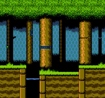 &quot;Robot Forest&quot; mockup. Optimized for NES MMC5 expansion chip hardware limitations.